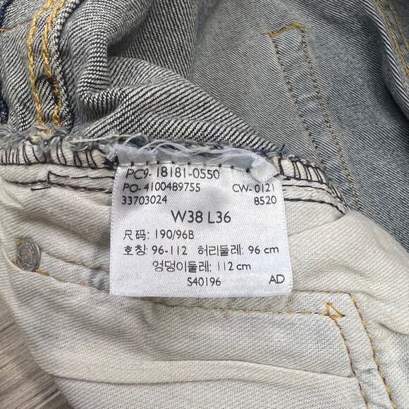 Levi's Flex 541 Athletic Taper Men's Medium Wash Stretch Jeans Size W36 L36 - Picture 10 of 11